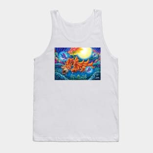 The Girl and the Dragon Tank Top